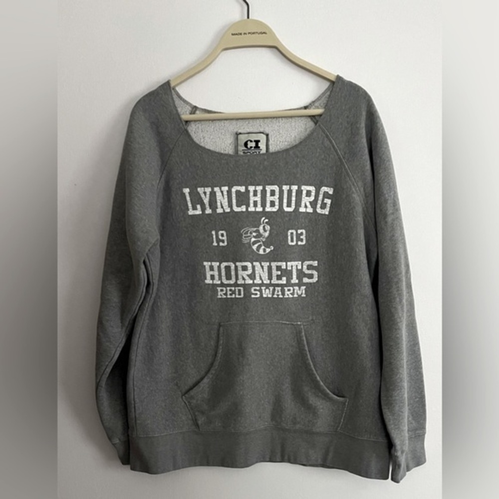 CI sport scoop neck sweatshirt
